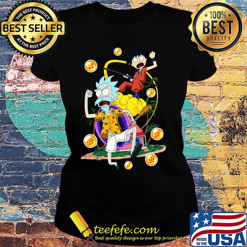 Dragon ball 7 rick and morty s Ladies tee Dragon ball 7 rick and morty s Ladies tee
