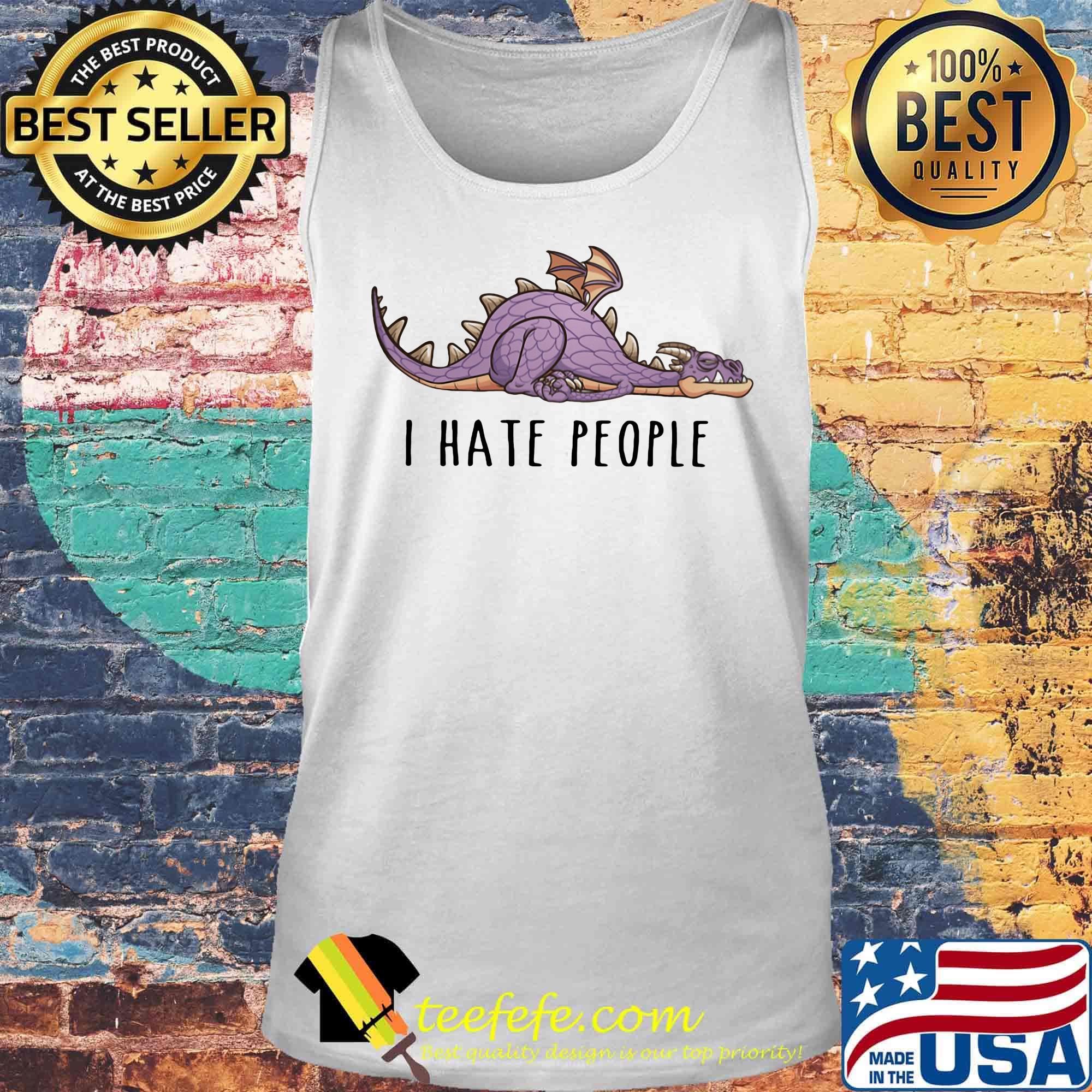 Dragon i hate people s Tank top Dragon i hate people s Tank top