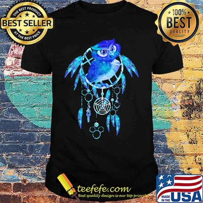 Dream catcher owl nature shirt