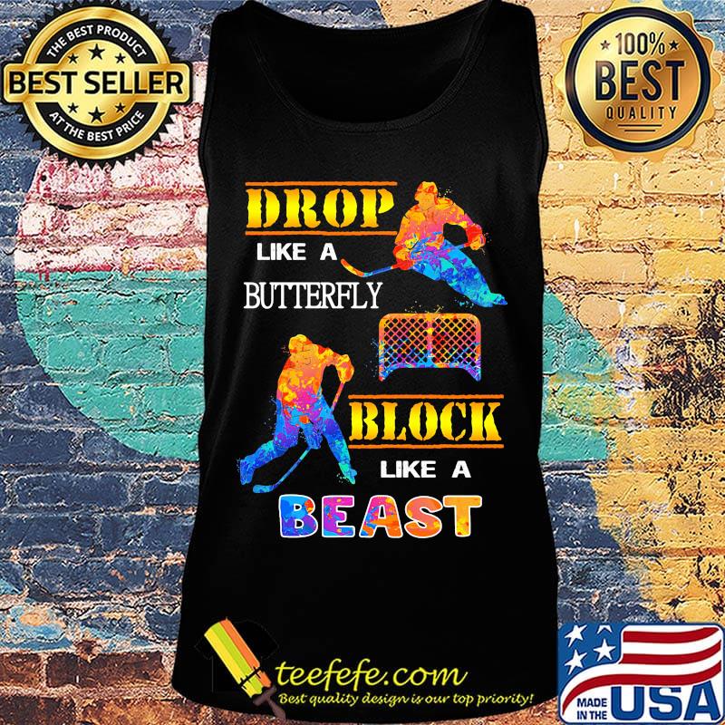 Drop like a butterfly block like a beast color s Tank top Drop like a butterfly block like a beast color s Tank top