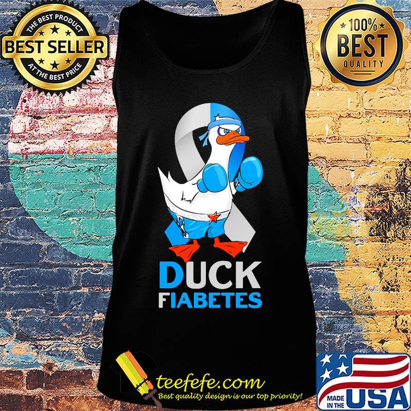 Duck boxing fiabetes awareness s Tank top Duck boxing fiabetes awareness s Tank top