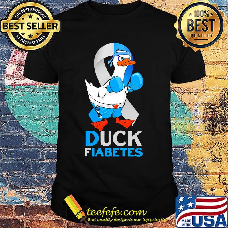 Duck boxing fiabetes awareness shirt Duck boxing fiabetes awareness shirt