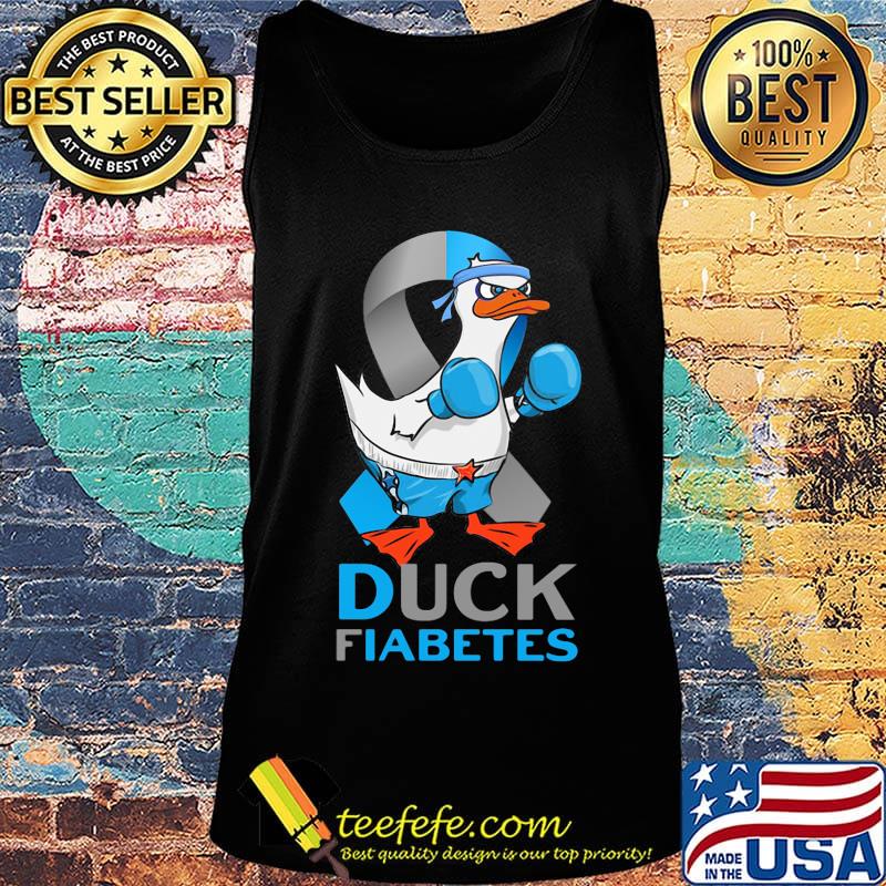 Duck fiabetes cancer awareness s Tank top Duck fiabetes cancer awareness s Tank top