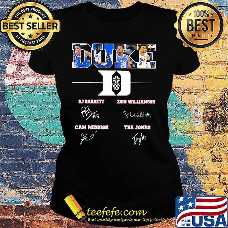 Duke blue devils basketball players signatures s Ladies tee Duke blue devils basketball players signatures s Ladies tee