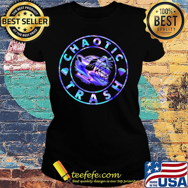 Dungeons and Dragons Dice d20 chaotic trash s Ladies tee Dungeons and Dragons Dice d20 chaotic trash s Ladies tee