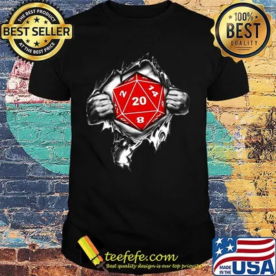 Dungeons & Dragons superman shirt
