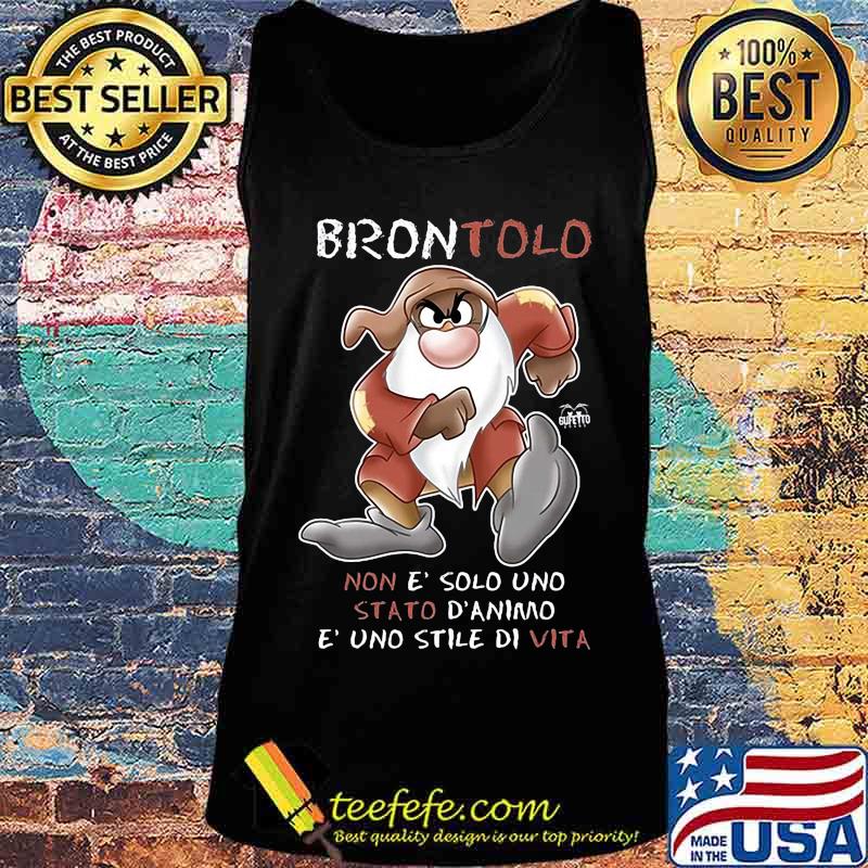 Dwarf brontolo non e' solo uno stato d'animo e' uno stile di vita s Tank top Dwarf brontolo non e' solo uno stato d'animo e' uno stile di vita s Tank top