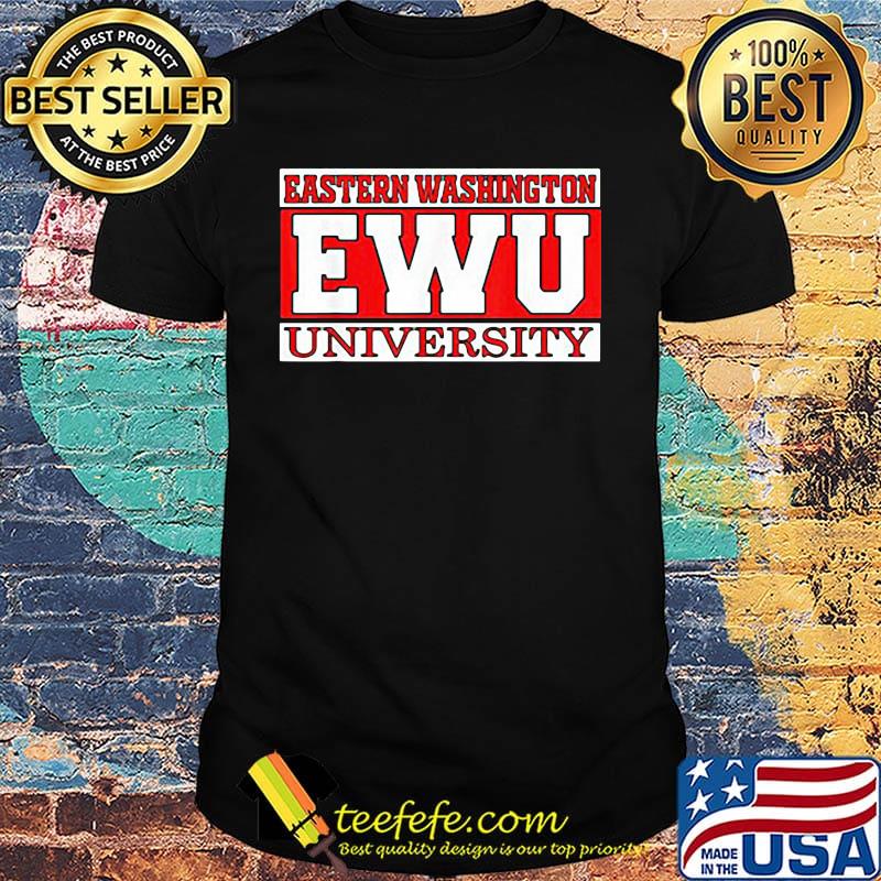 Eastern washington ewu university apparel 1882 shirt
