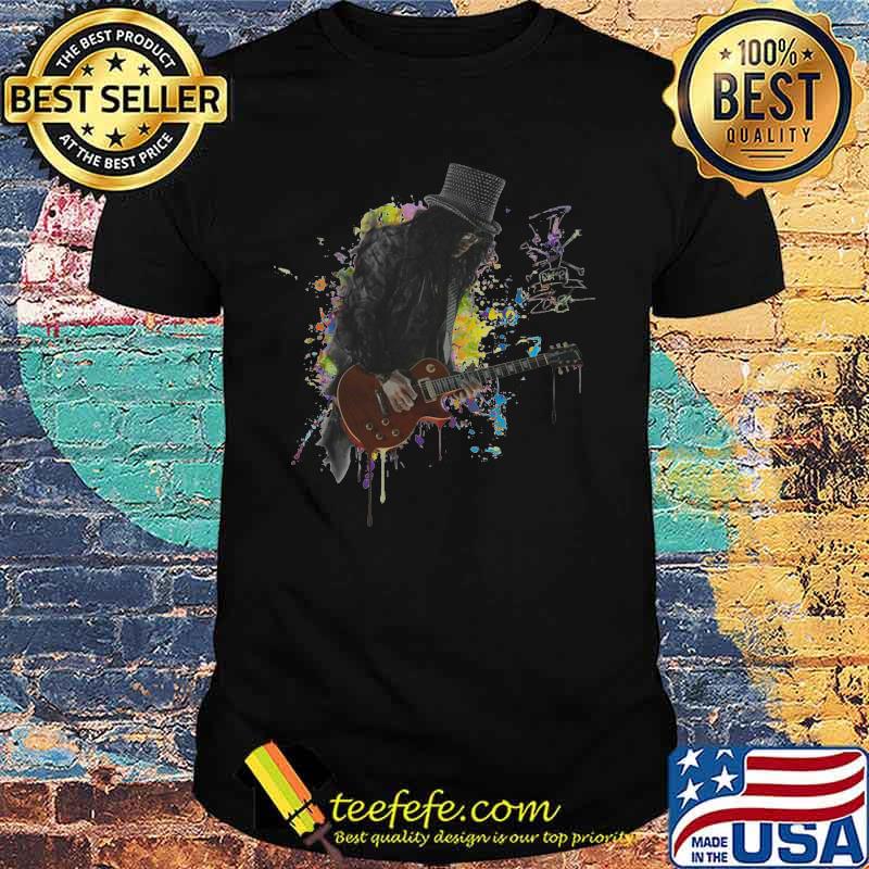 Electric guitar marcelo rubens signature art shirt