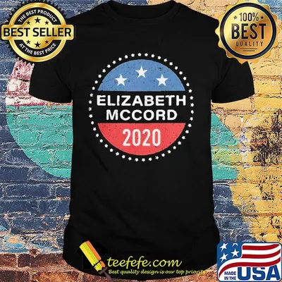 Elizabeth Mccord 2020 American Logo Shirt