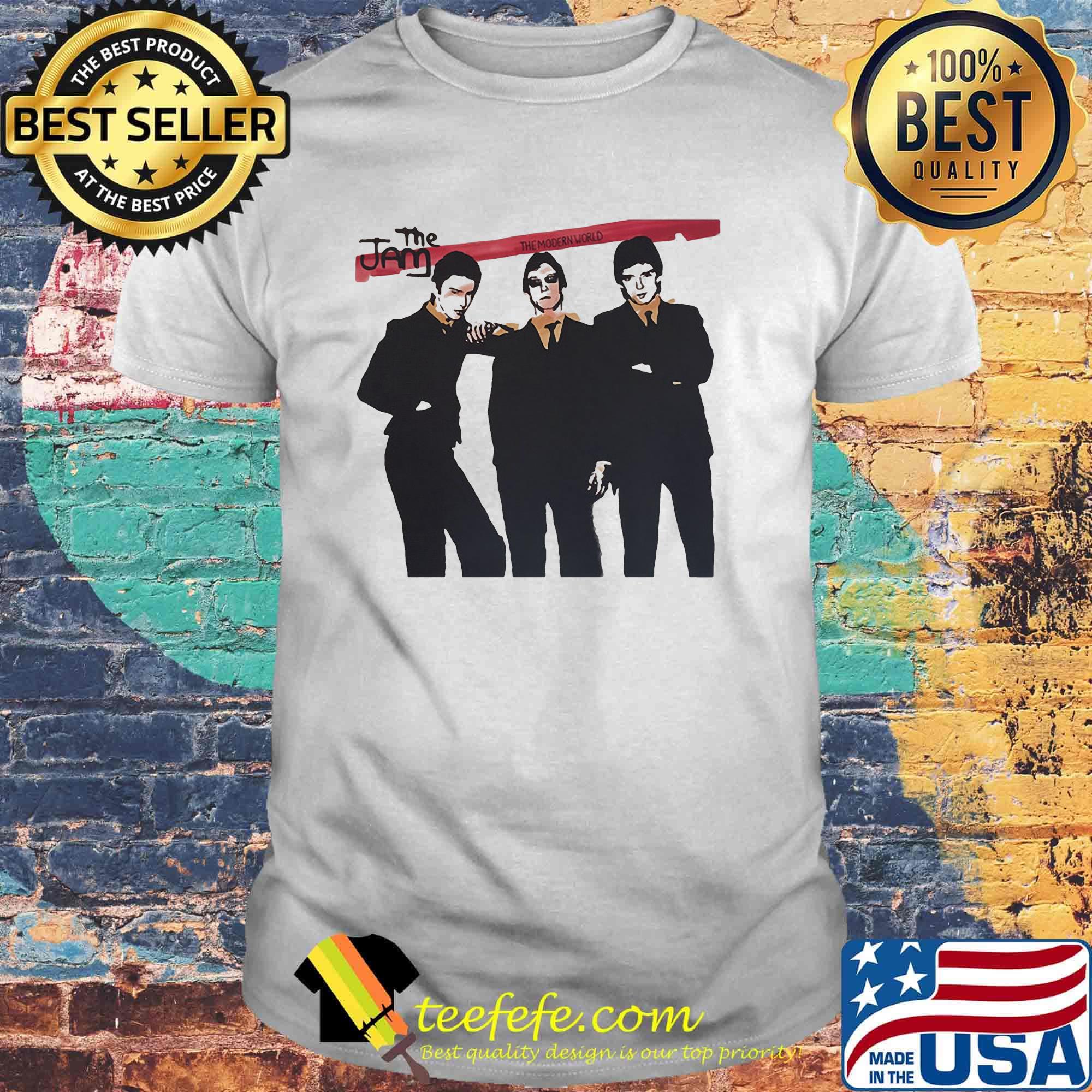 Emerson, lake & palmer band the jam the modern world shirt