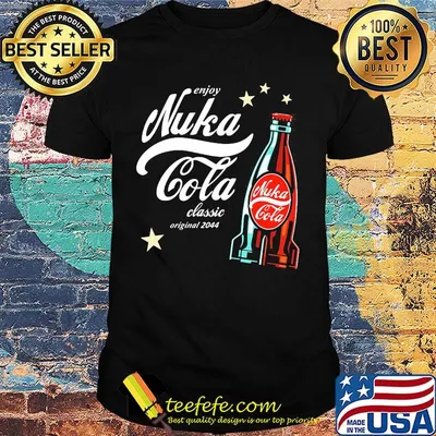 Enjoy nuka cola classic original 2044 stars shirt
