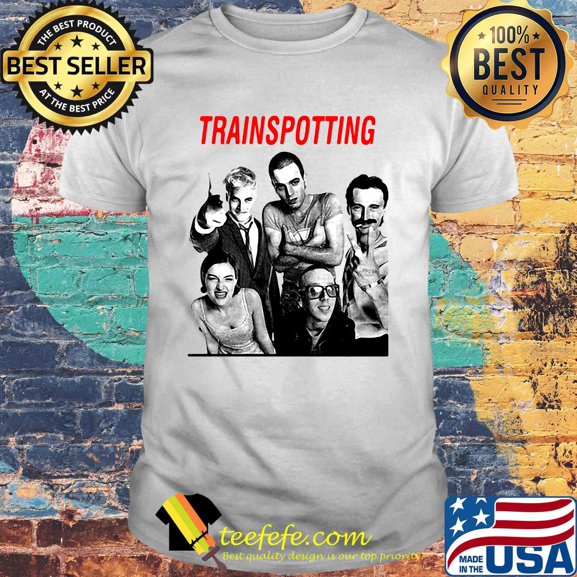 Ewan mcgregor robert carlyle trainspotting un film de danny boyle shirt