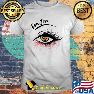Eyes bon jovi band shirt
