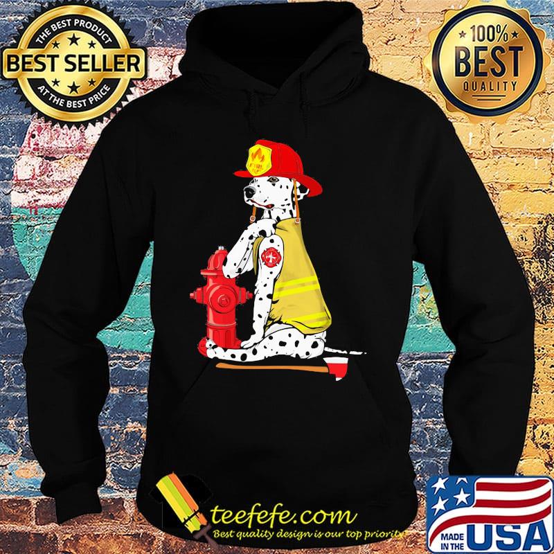 Firefighter Dalmatian Tattoo Logo Firefighter s Hoodie Firefighter Dalmatian Tattoo Logo Firefighter s Hoodie