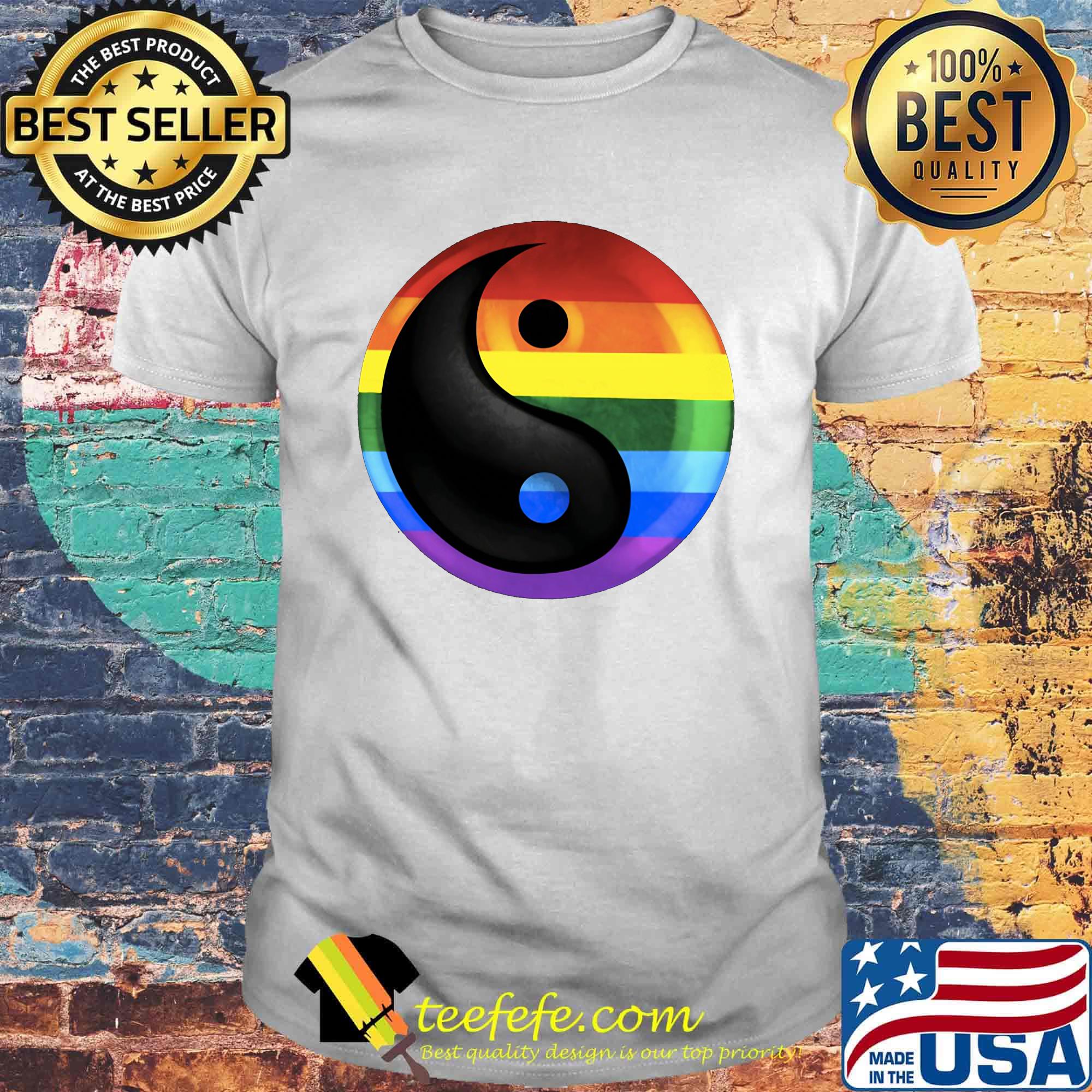 Five elements of yin and yang LGBT shirt