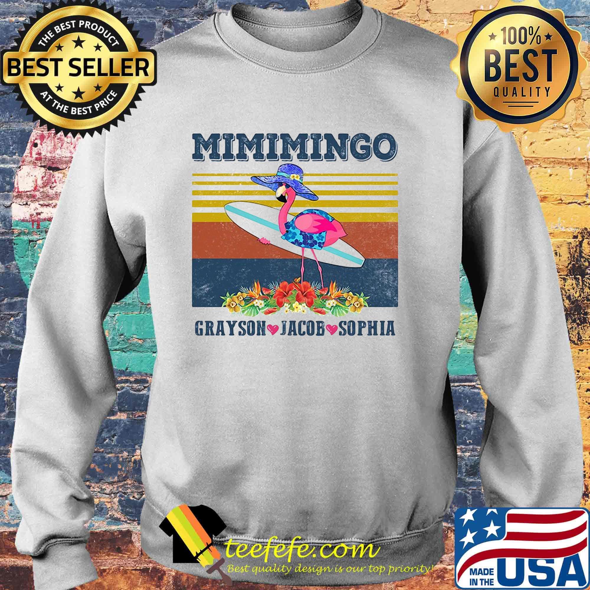 Flamingo mimingo grayson jacob sophia vintage retro s Sweater Flamingo mimingo grayson jacob sophia vintage retro s Sweater
