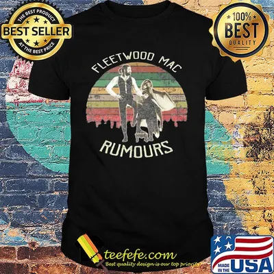 Fleetwood mac rumours vintage retro shirt