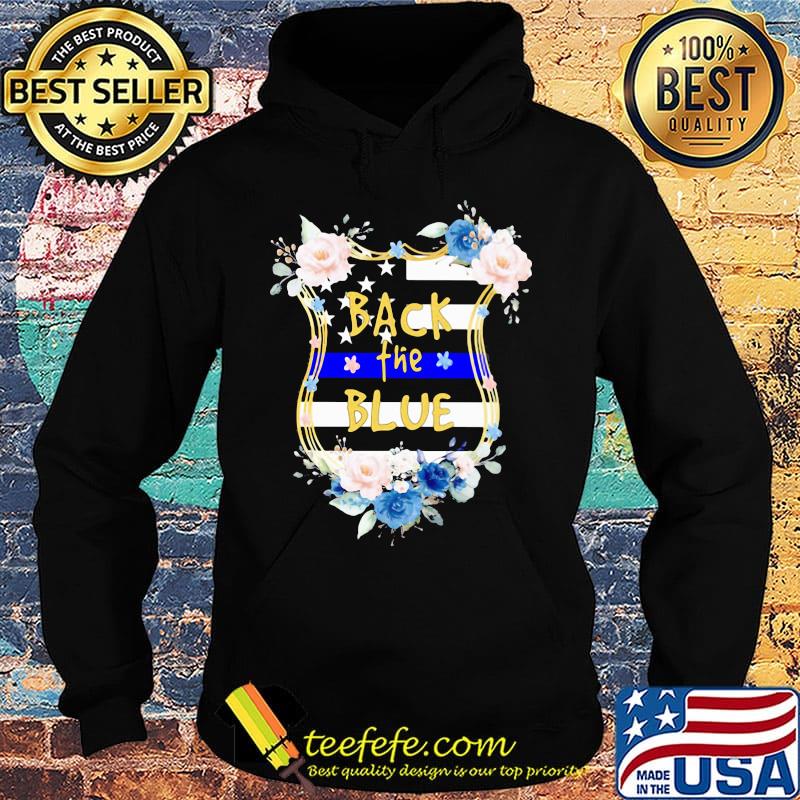 Flower independence day back the blue s Hoodie Flower independence day back the blue s Hoodie
