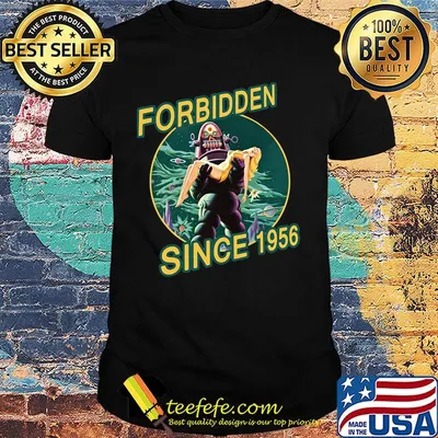 Forbidden since 1956 cartoon shirt