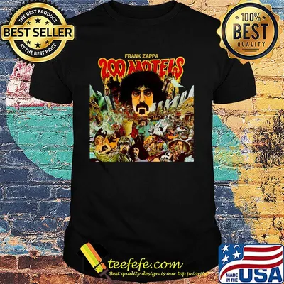 Frank zappa 200 motels movie shirt