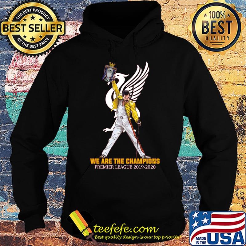Freddie mercury liverpool fc we are the champions premier league 2019 2020 s Hoodie Freddie mercury liverpool fc we are the champions premier league 2019 2020 s Hoodie