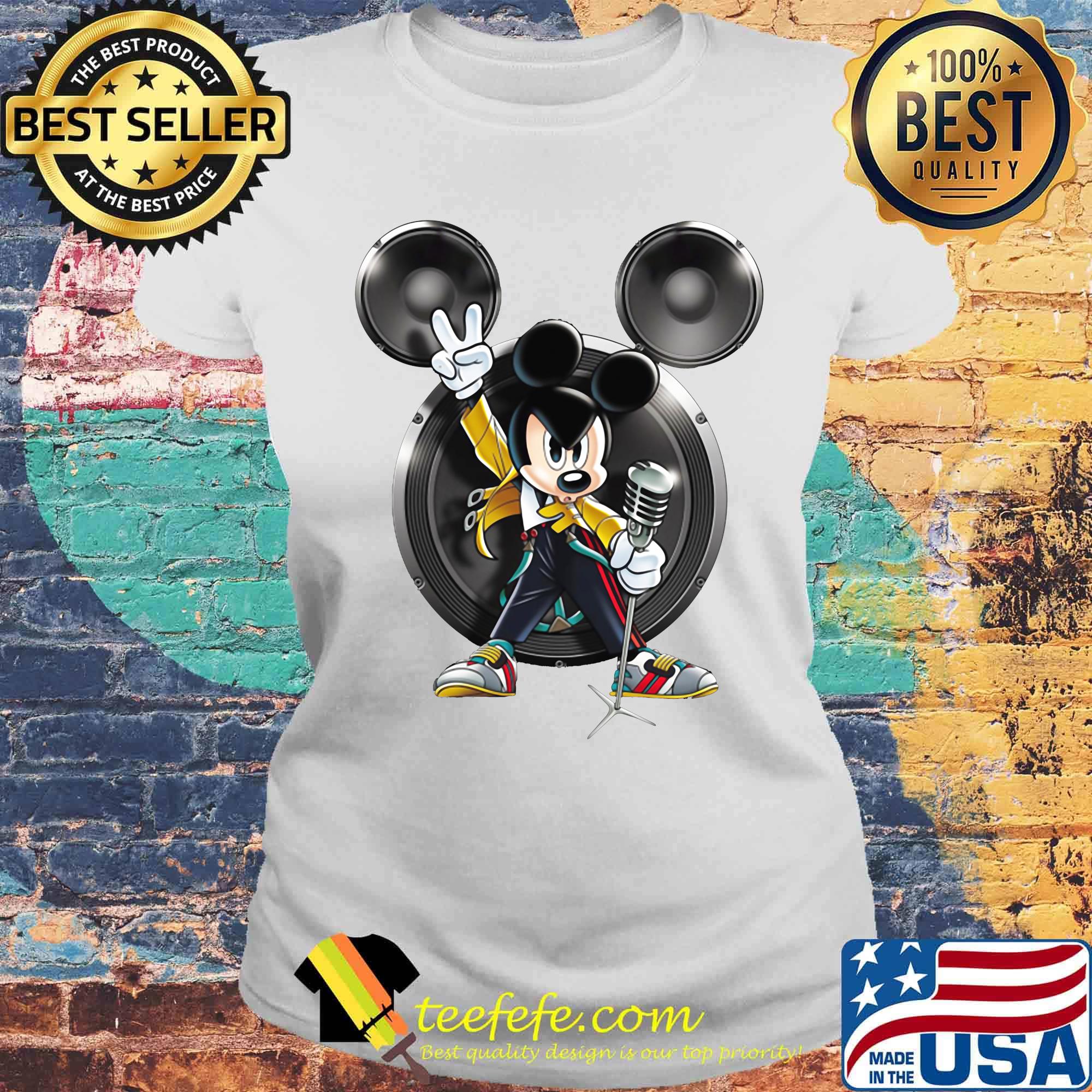 Freddie mercury mickey mouse singer s Laides tee Freddie mercury mickey mouse singer s Laides tee