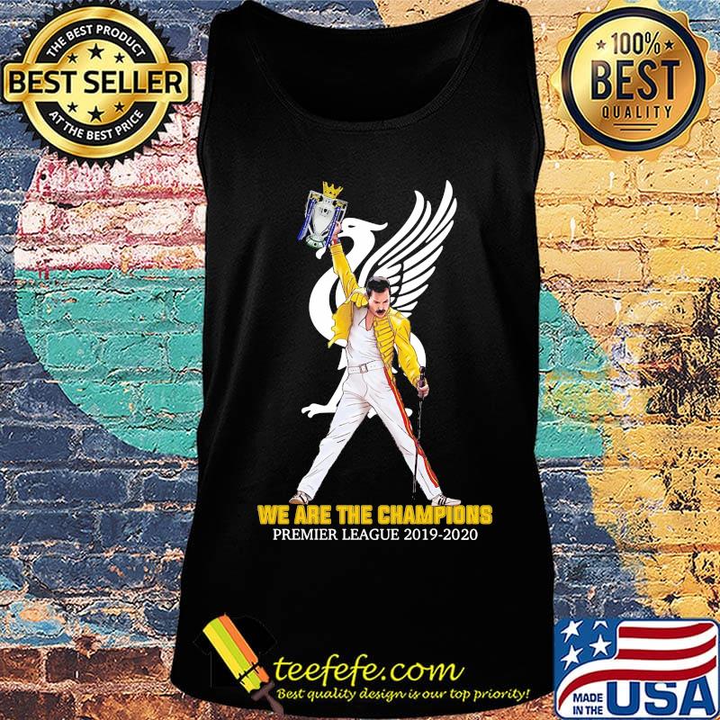 Freddie Mercury We are the champions premier league 2019-2020 s Tank top Freddie Mercury We are the champions premier league 2019-2020 s Tank top