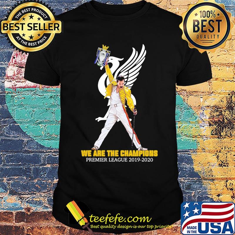 Freddie Mercury We are the champions premier league 2019-2020 shirt