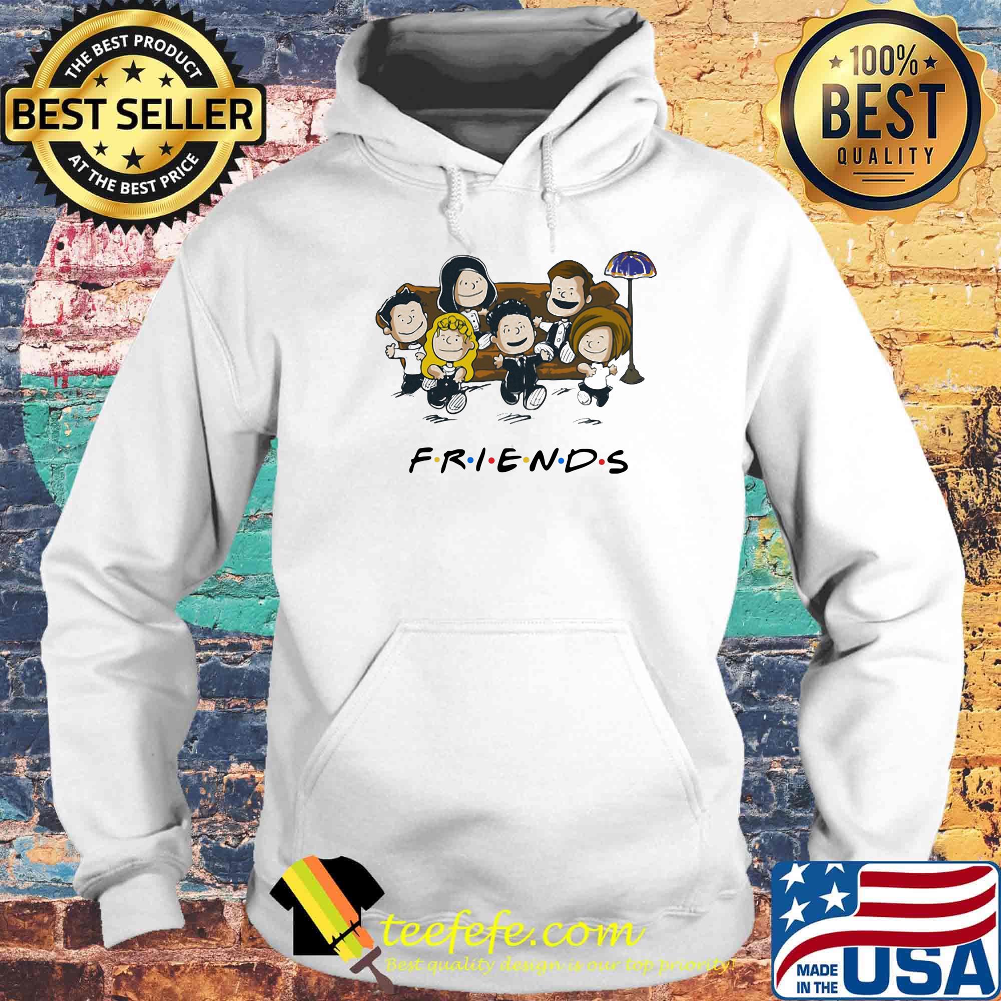 Friends the peanuts sitting on sofa s Hoodie Friends the peanuts sitting on sofa s Hoodie