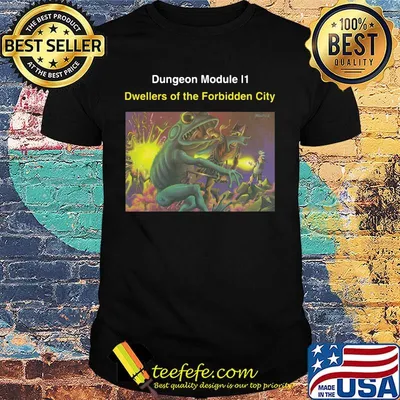 Frog dungeon module i1 dwellers of the forbidden city shirt