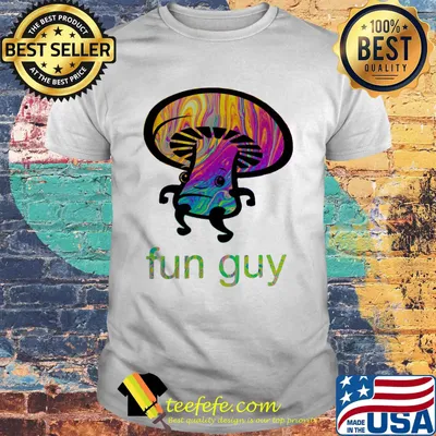 Fun guy color dance shirt