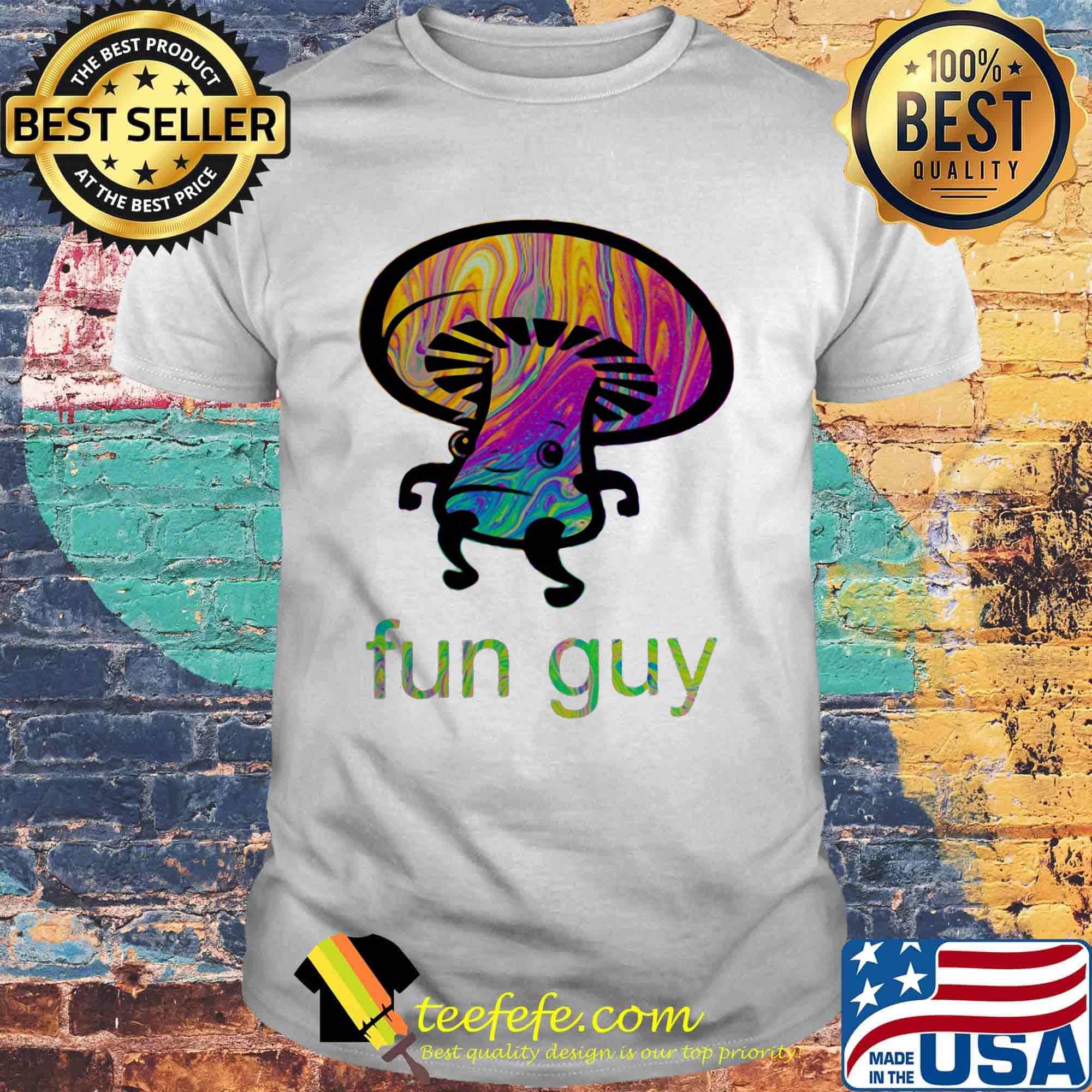 Fun guy color dance shirt