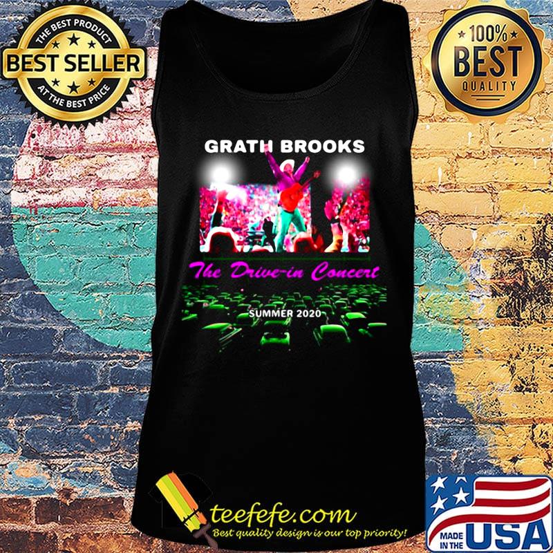 Garth brooks the drive-in concert summer 2020 light s Tank top Garth brooks the drive-in concert summer 2020 light s Tank top