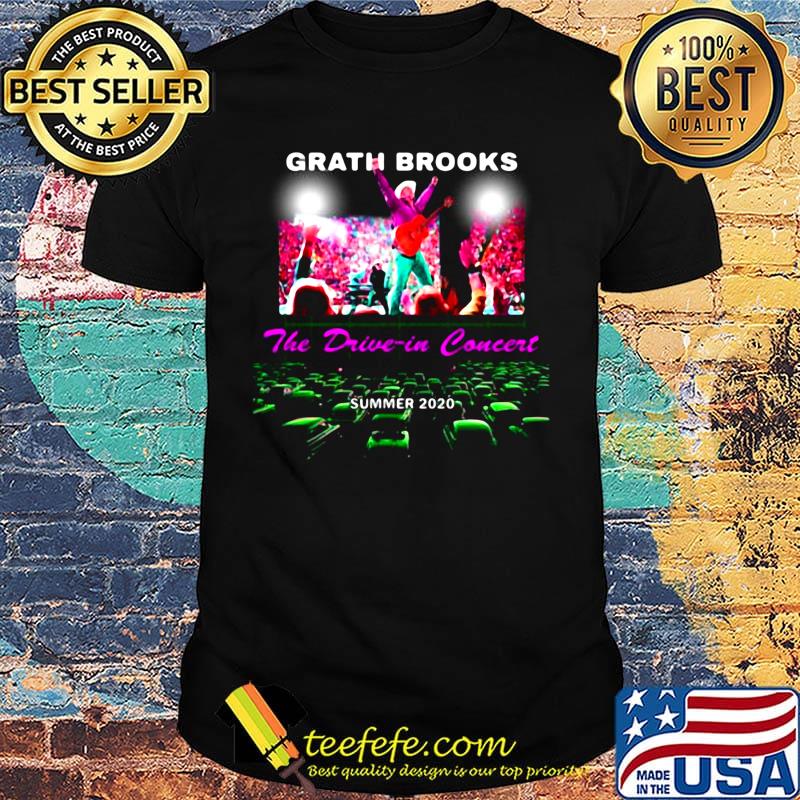 Garth brooks the drive-in concert summer 2020 light shirt Garth brooks the drive-in concert summer 2020 light shirt