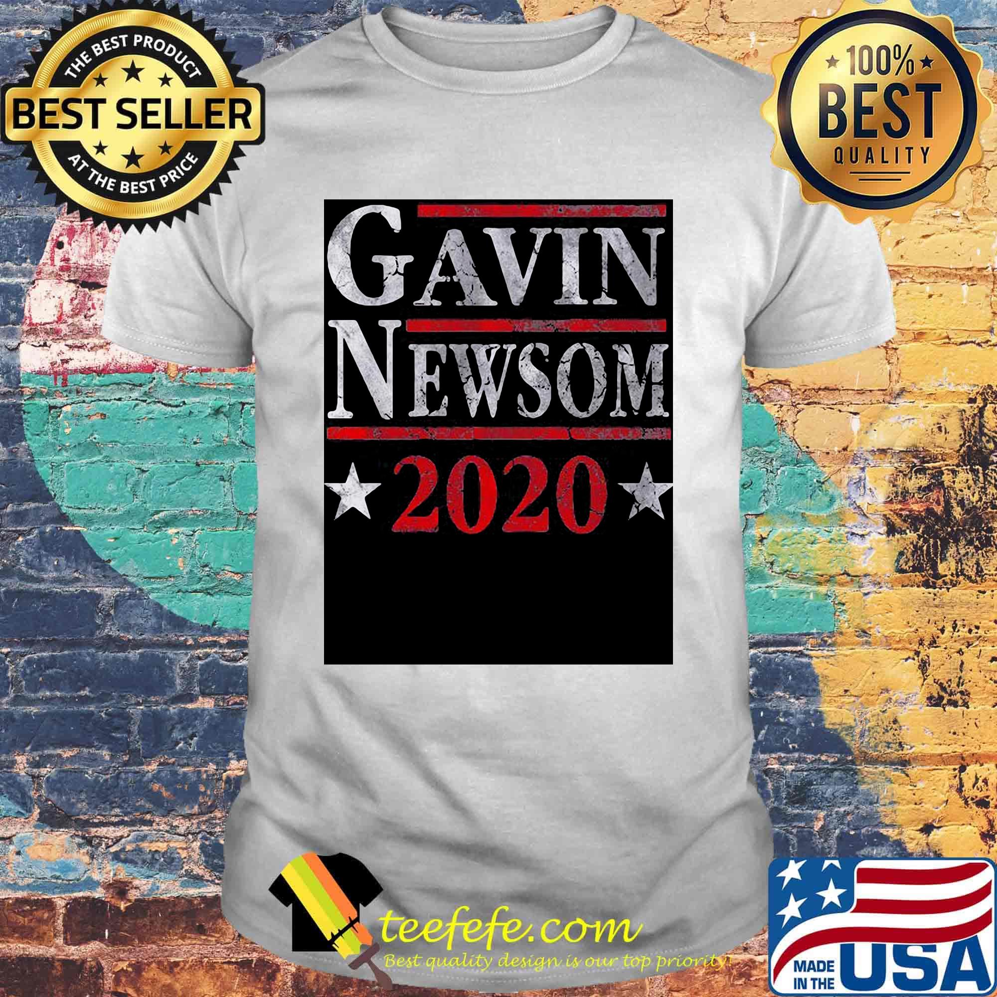 Gavin newsom 2020 classic shirt