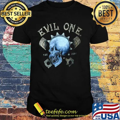 Gearhead Skull & Pistons Biker shirt