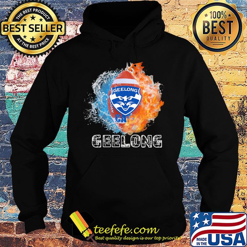 Geelong water and fire football logo s Hoodie Geelong water and fire football logo s Hoodie