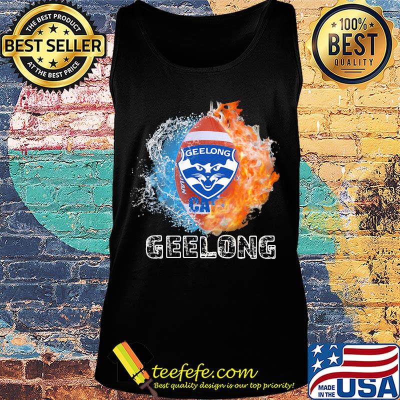 Geelong water and fire football logo s Tank top Geelong water and fire football logo s Tank top