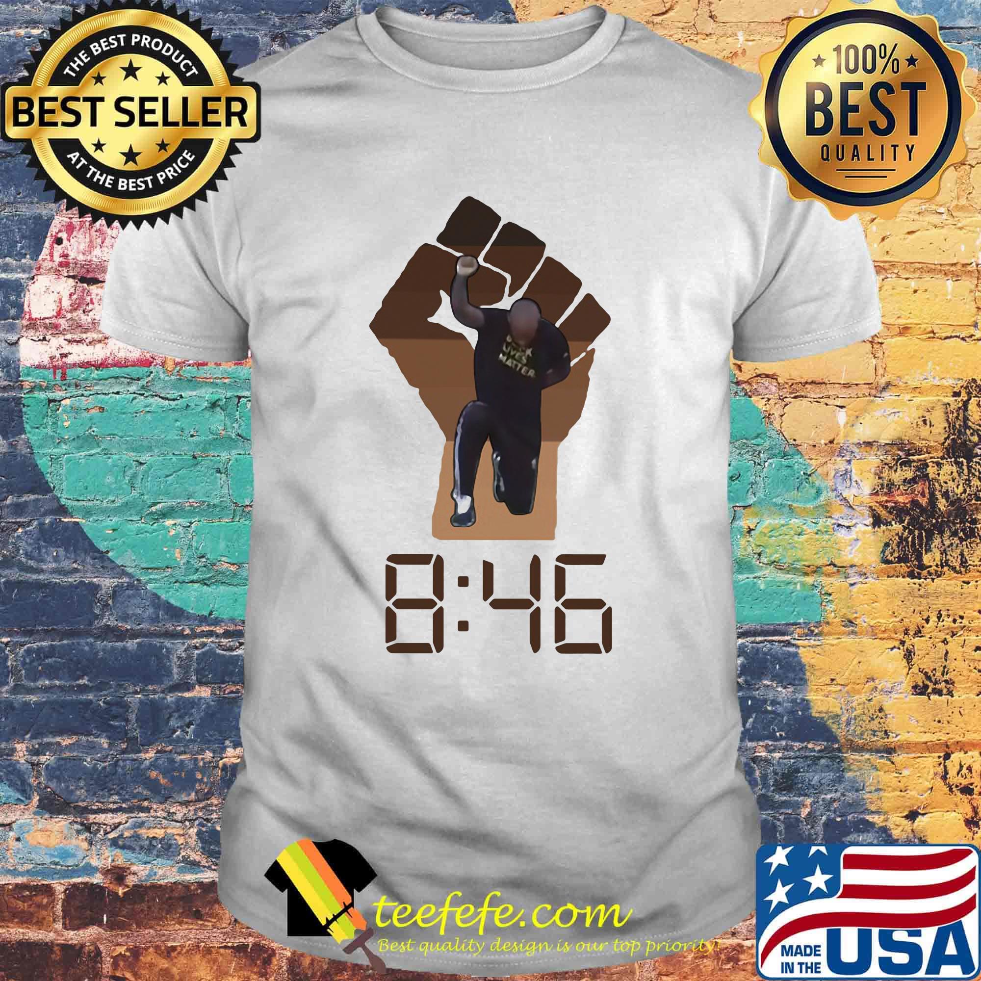 George floyd fist juneteenth day 846 black lives matter shirt George floyd fist juneteenth day 846 black lives matter shirt