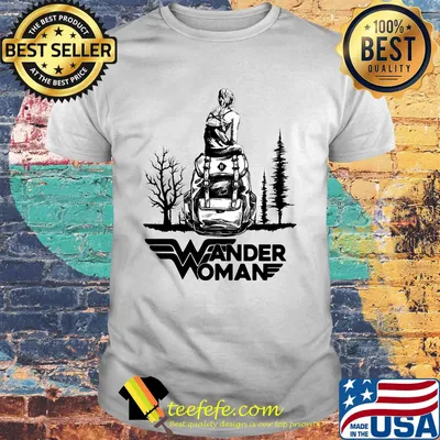 Girl wander woman mountain shirt