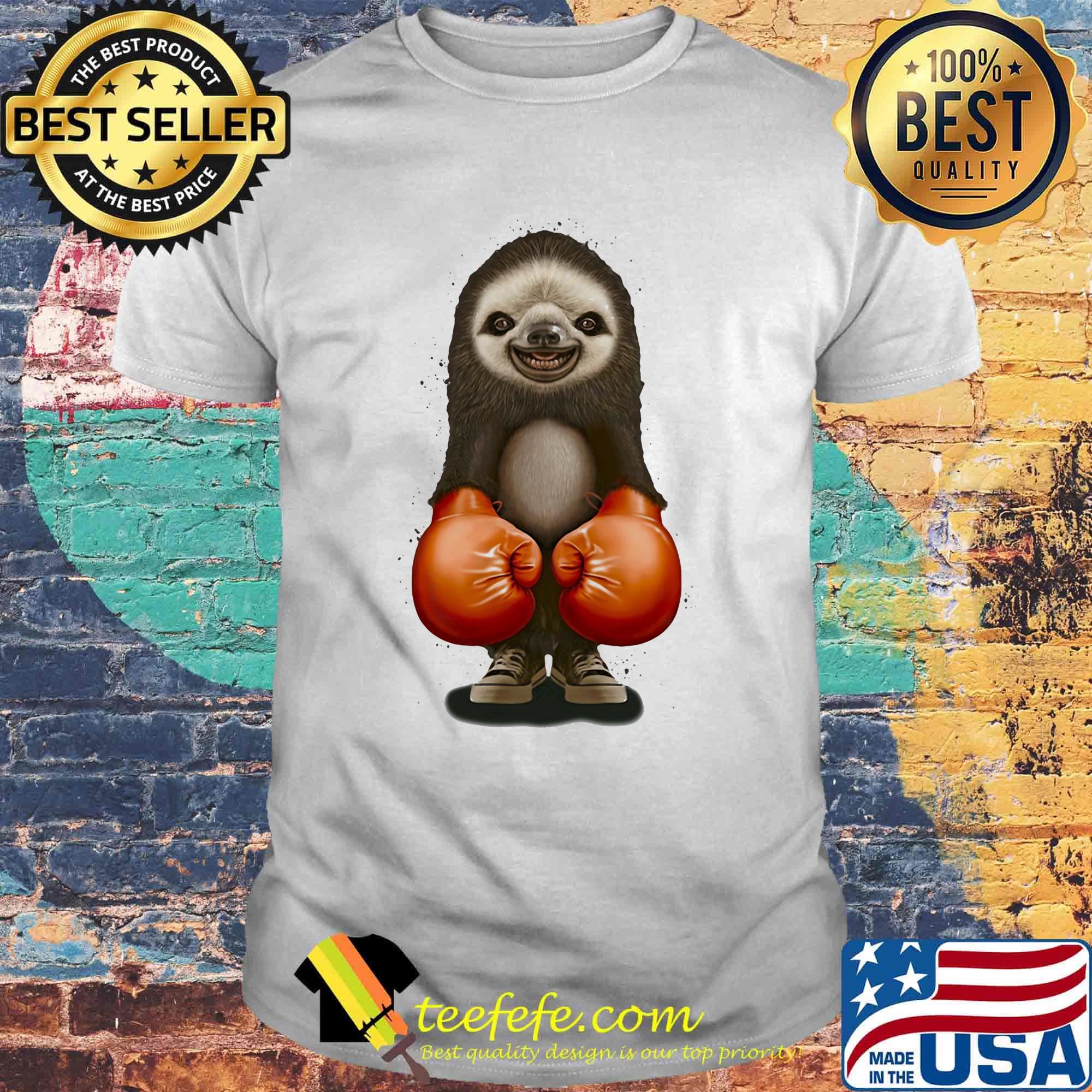 Gloves Boxing Ratel Shoes Red Shirt