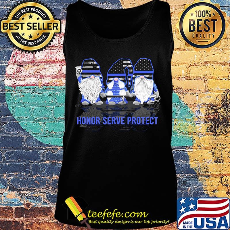 Gnomes honor serve protect american flag independence day s Tank top Gnomes honor serve protect american flag independence day s Tank top