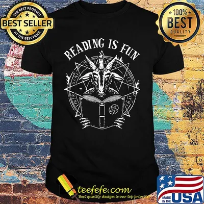 Goat reading is fun shirt