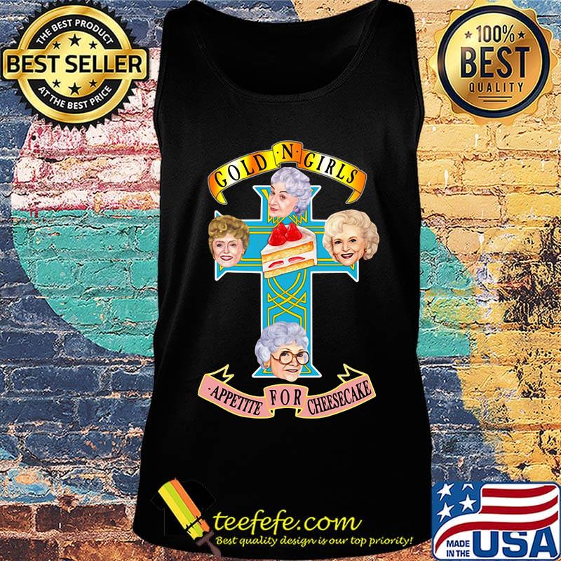 Golden girls appetite for cheesecake cake cross s Tank top Golden girls appetite for cheesecake cake cross s Tank top