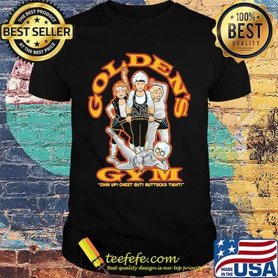 Golden girls gym chin up chest out buttocks tight shirt