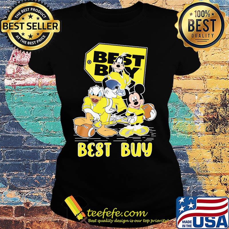 Goofy donald duck and mickey mouse football player best guy s Ladies tee Goofy donald duck and mickey mouse football player best guy s Ladies tee