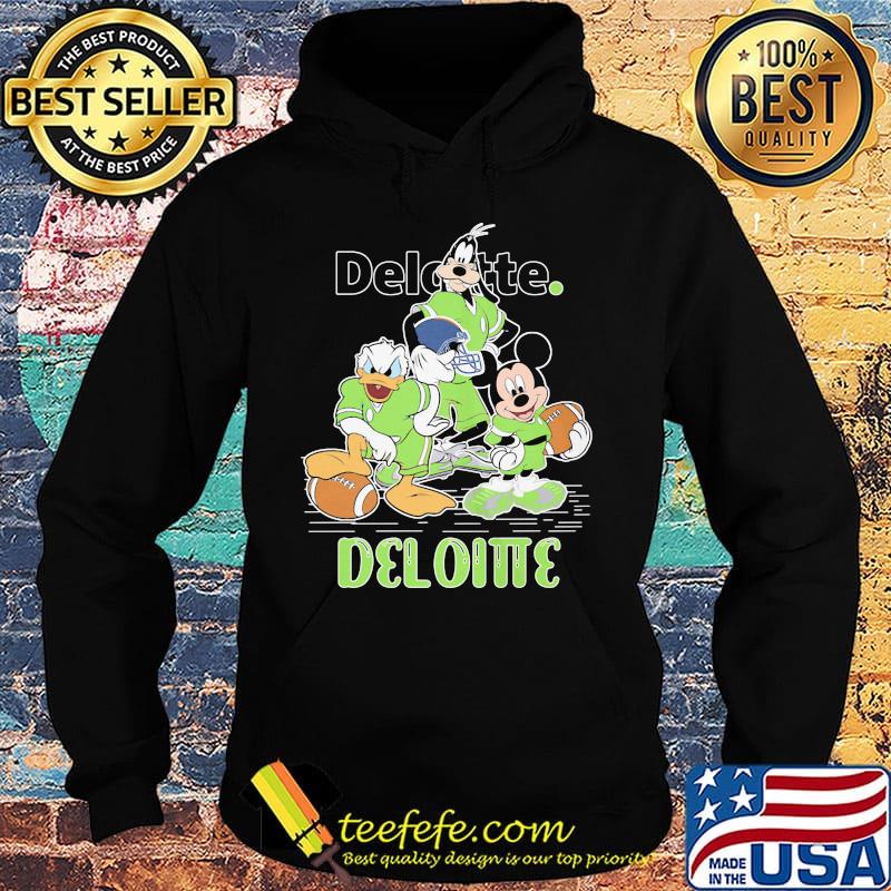 Goofy donald duck and mickey mouse football player deloitte s Hoodie Goofy donald duck and mickey mouse football player deloitte s Hoodie