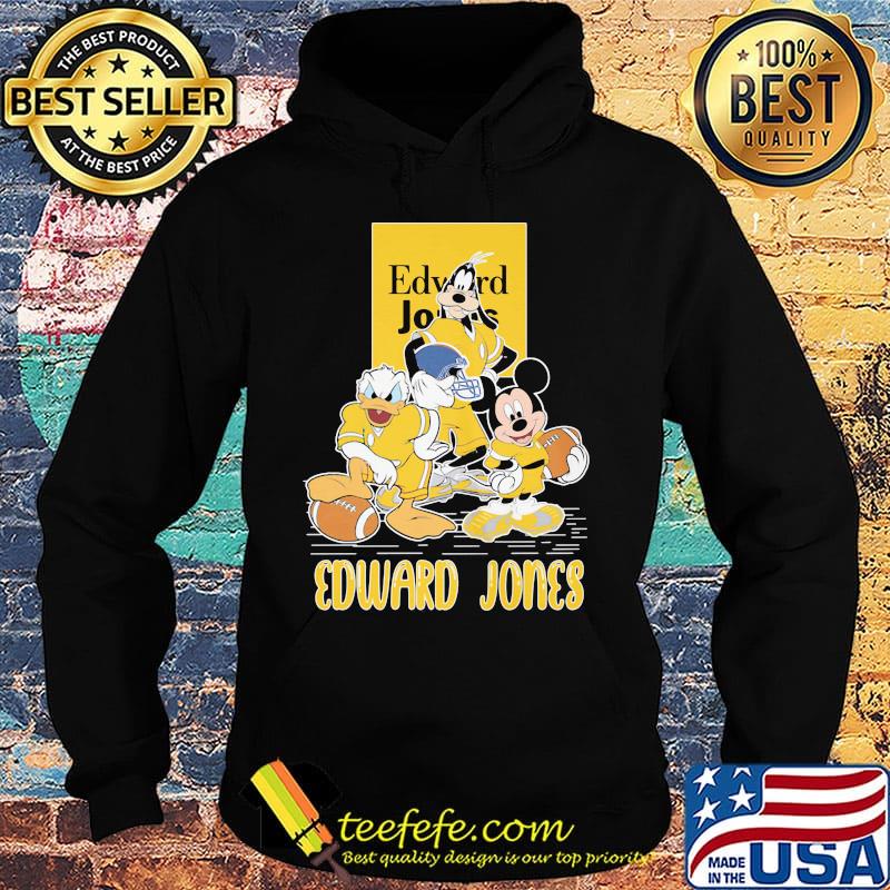 Goofy donald duck and mickey mouse football player edward jones s Hoodie Goofy donald duck and mickey mouse football player edward jones s Hoodie