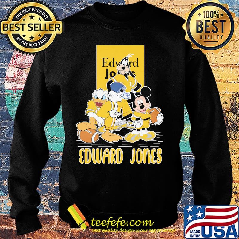 Goofy donald duck and mickey mouse football player edward jones s Sweater Goofy donald duck and mickey mouse football player edward jones s Sweater
